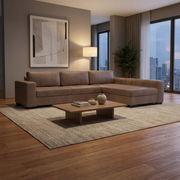 NZ Made Evoque Long-Arm With Chaise Corner Sofa