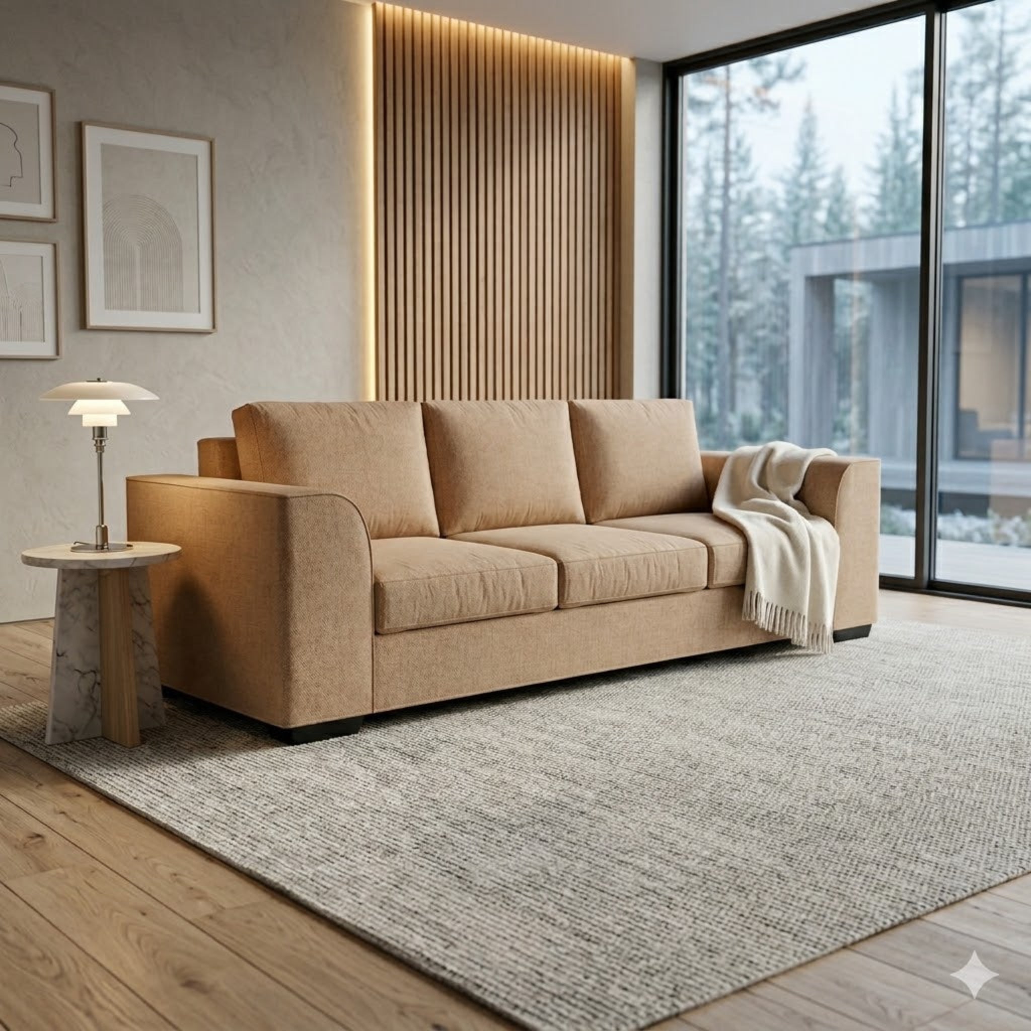 Harbor NZ Made 3 Seater Sofa