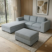 NZ Made Harbor 3 Seater Corner Sofa With Reversible Chaise