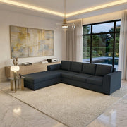 NZ Made Harbor 4 Seater Corner Sofa With Reversible Chaise