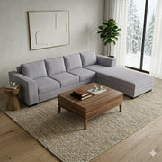 NZ Made Harbor 4 Seater Corner Sofa With Reversible Chaise