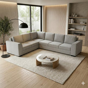 NZ Made Harbor 6 Seater Corner Sofa