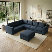 NZ Made Harbor 6 Seater Corner Sofa