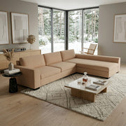 NZ Made Harbor Long-Arm with Chaise Corner Sofa