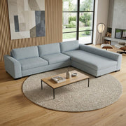 NZ Made Harbor Long-Arm with Chaise Corner Sofa