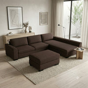 NZ Made Harbor Long-Arm with Chaise Corner Sofa