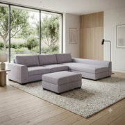 NZ Made Harbor Long-Arm with Chaise Corner Sofa