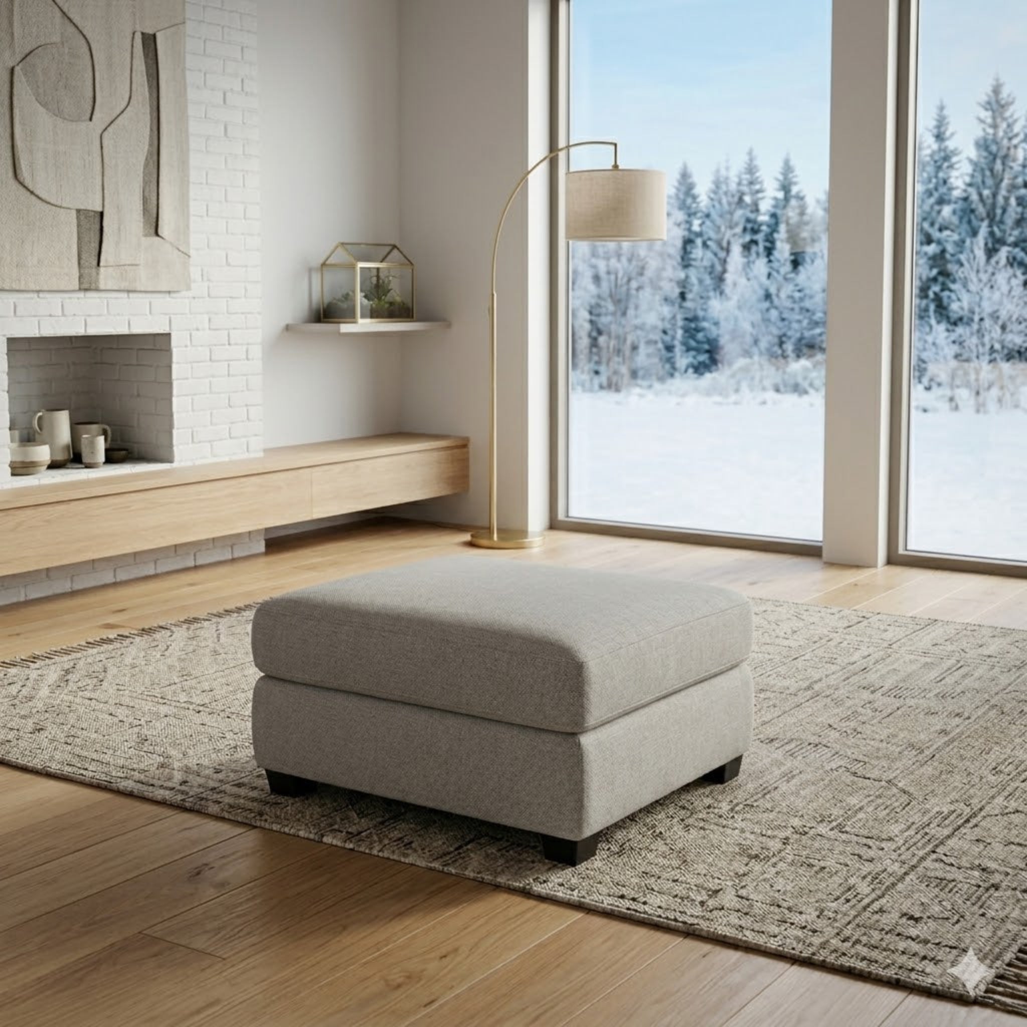 Harbor NZ Made Ottoman