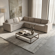 NZ Made Jumbo 6 Seater Corner Sofa