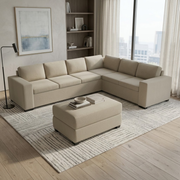 NZ Made Jumbo 6 Seater Corner Sofa