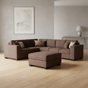 Kiwi Comfort NZ Made 6-Seater Corner Sofa