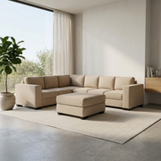 Kiwi Comfort NZ Made 6-Seater Corner Sofa