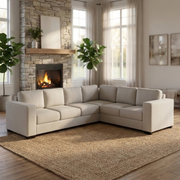 Kiwi Comfort NZ Made 6-Seater Corner Sofa