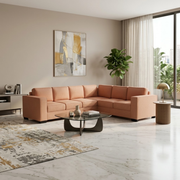 Kiwi Comfort NZ Made 6-Seater Corner Sofa
