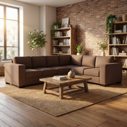 Kiwi Comfort NZ Made 6-Seater Corner Sofa
