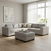 Kiwi Comfort NZ Made 6-Seater Corner Sofa