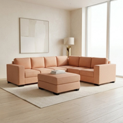 Kiwi Comfort NZ Made 6-Seater Corner Sofa