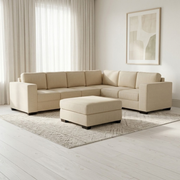 Kiwi Comfort NZ Made 6-Seater Corner Sofa