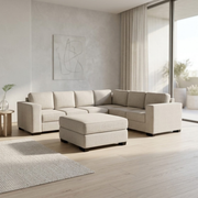 Kiwi Comfort NZ Made 6-Seater Corner Sofa