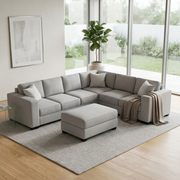 Kiwi Comfort NZ Made 6-Seater Corner Sofa