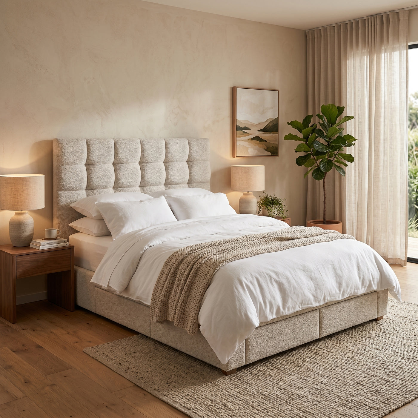 NZ Made Luxe Headboard | Furniture World NZ