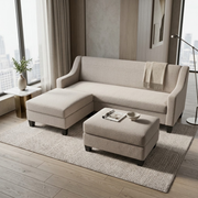 NZ Made Milano Accent 4 Seater With Chaise Sofa