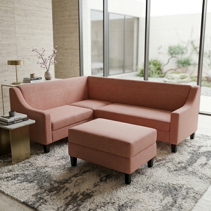 NZ Made Milano Accent 6 Seater Corner Sofa
