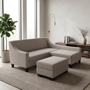 NZ Made Milano Accent Long-Arm With Chaise Sofa