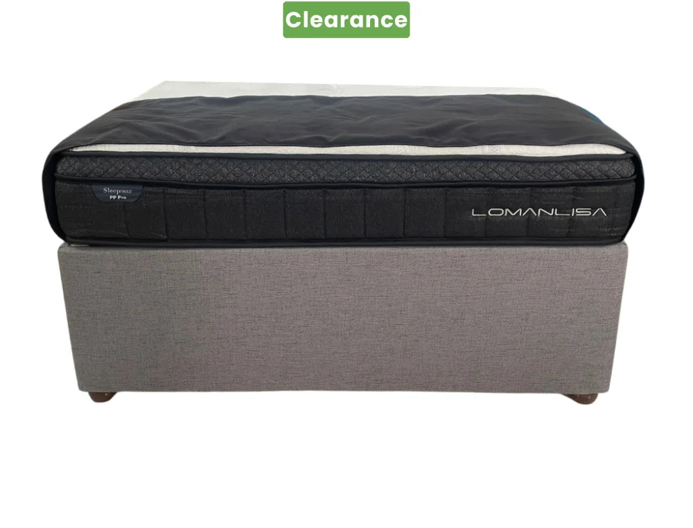 NZ Made Napbox Storage Bed +SleepMax PP Pro Mattress:Double Floor Model Double Storage Bed Base without Headboard