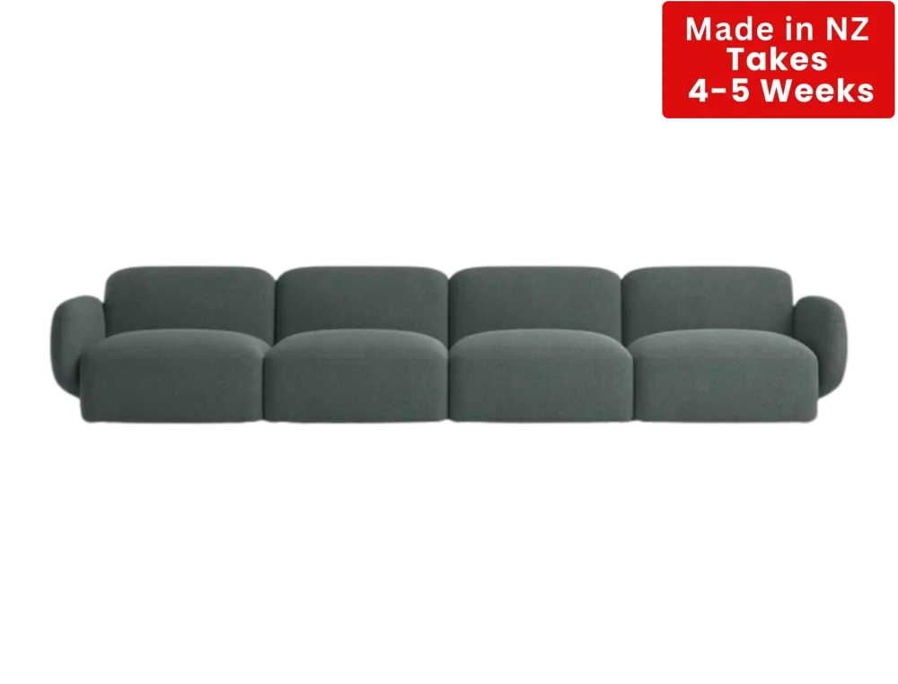 Nz Made Nexus 4 Seater Sofa Burwood Pewter