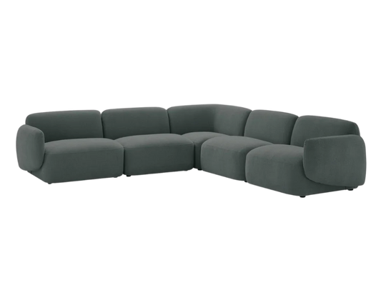 Nz Made Nexus Corner Sofa Burwood Pewter