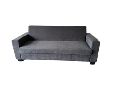 NZ Made Nido 3 Seater Sofa -Burwood Pewter/Burwood Mist