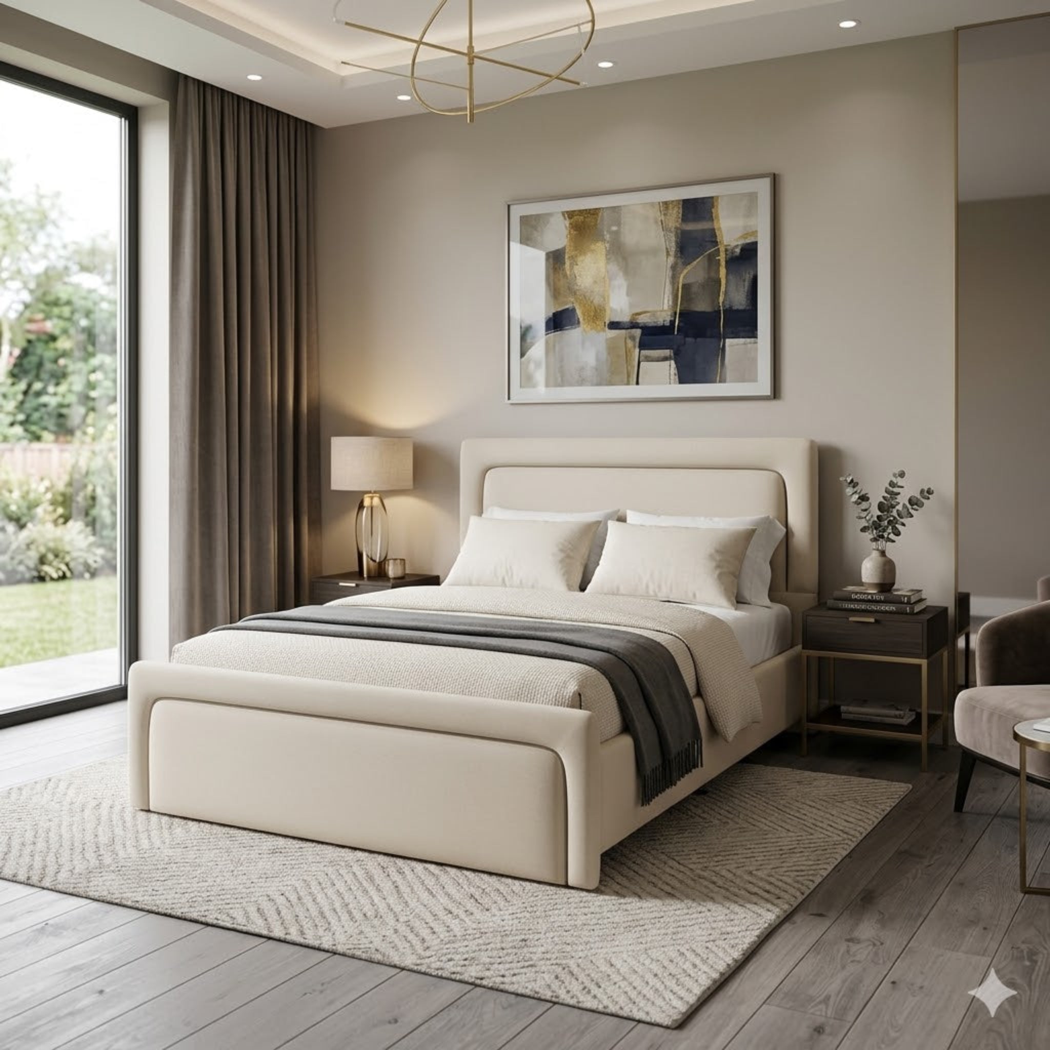 NZ Made Noir Bed Frame