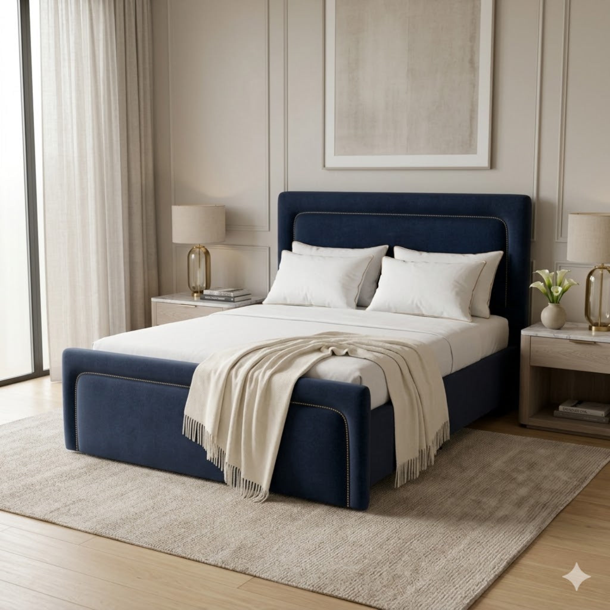 NZ Made Noir Bed Frame