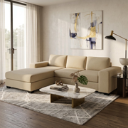 NZ Made Prisma 3 Seater Corner Sofa With Reversible Chaise