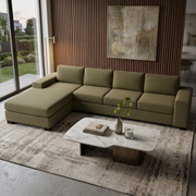 NZ Made Prisma 4 Seater Corner Sofa With Reversible Chaise