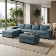 NZ Made Prisma 4 Seater Corner Sofa With Reversible Chaise