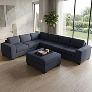 NZ Made Prisma 6 Seater Corner Sofa