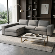 NZ Made Prisma Long-Arm With Chaise Corner Sofa