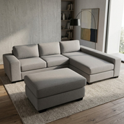 NZ Made Prisma Long-Arm With Chaise Corner Sofa