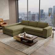 NZ Made Prisma Long-Arm With Chaise Corner Sofa