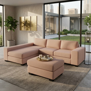 NZ Made Prisma Long-Arm With Chaise Corner Sofa