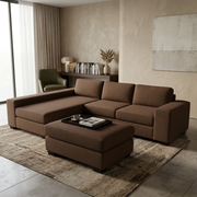 NZ Made Prisma Long-Arm With Chaise Corner Sofa
