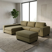 NZ Made Prisma Long-Arm With Chaise Corner Sofa