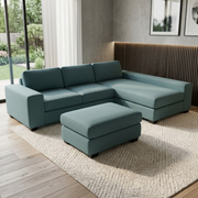 NZ Made Prisma Long-Arm With Chaise Corner Sofa