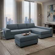 NZ Made Prisma Long-Arm With Chaise Corner Sofa