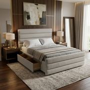 NZ Made Regal Bed Frame With Drawers