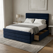 NZ Made Regal Bed Frame With Drawers