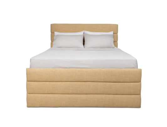NZ Made Regel Bed Frame + SleepTime Pocket Pillowtop Mattress