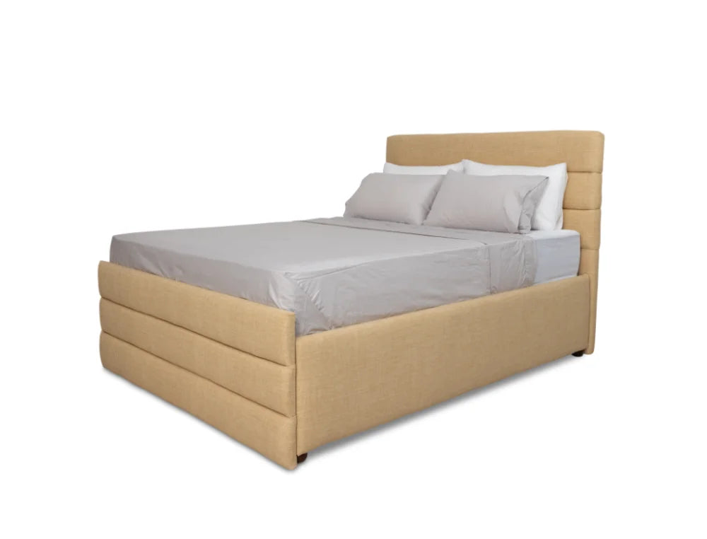 NZ Made Regel Bed Frame + SleepTime Pocket Pillowtop Mattress